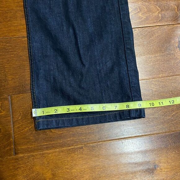 Rocawear Classic Fit Vintage Y2K Dark Denim Straight Leg Jeans Mens Size 38 x 30 - Picture 11 of 12